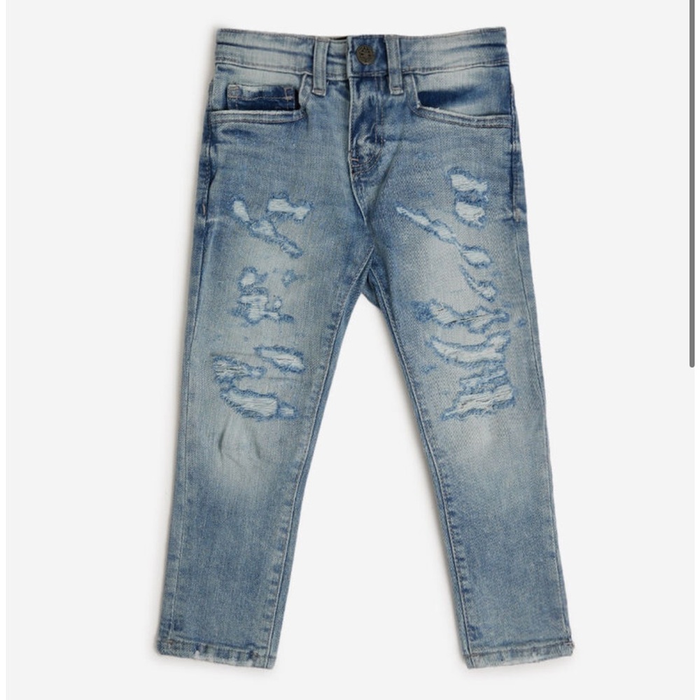 JORDAN CRAIG Distressed Straight Jeans size 6, NWT